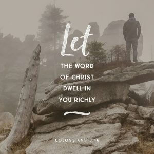 Colossians 3:16